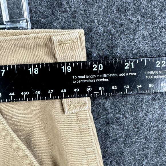 Carhartt Pants Men's 38x32 Relaxed Fit Tan Carpenter Work B324-DKH - Picture 3 of 8